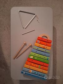 Xilofono e triangolo per bambini