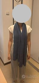 Sciarpa invernale ESPRIT – grigio/blu