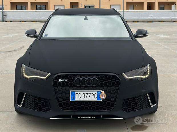 Audi rs6 - service ufficiali -permute