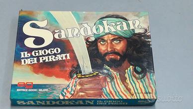 Sandokan gioco in scatola vintage anni 70