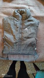 Gilet imbottito Adidas da donna con cappuccio 
