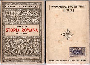 Tito Livio - Storia Romana libro secondo