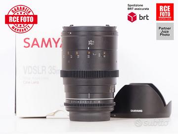 Samyang VDSLR 35 T1.5 Mk2 (Canon)