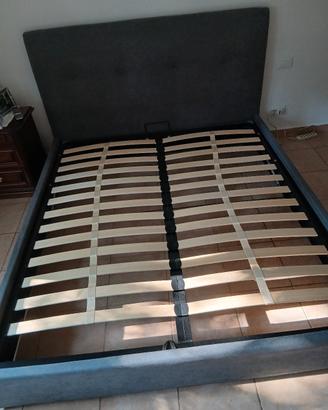 letto matrimoniale contenitore