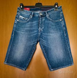 Jeans bermuda Gas tg 33 (48 IT), blu medio