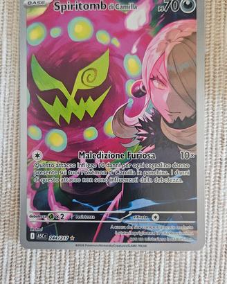 Carta Pokemon Spiritbomb di Camilla