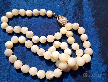 Collana in Madreperla e Argento