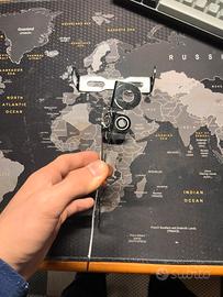 Porta targa moto universale