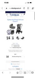 carrozzino trio cybex priam