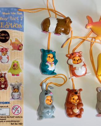 ciondoli Winnie Pooh Animal Wear 7 Pet - 8 pezzi