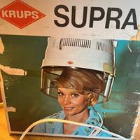 Supra Krups casco parrucchiere vintage