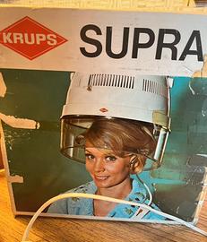 Supra Krups casco parrucchiere vintage