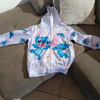 felpa bambina stitch