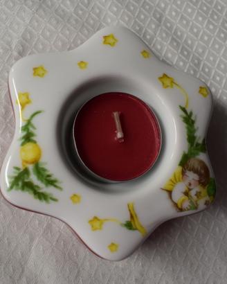 THUN stella dolce Natale angioletto porta tea ligh