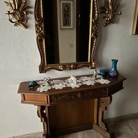 Consolle in legno massello