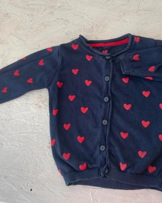 Cardigan in cotone