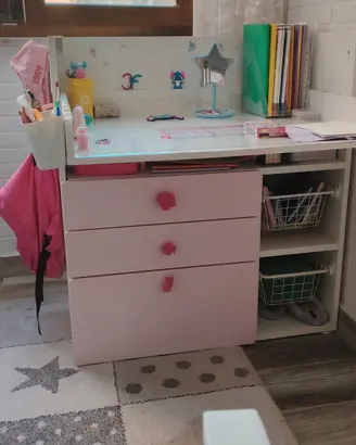 fasciatoio/scrivania ikea