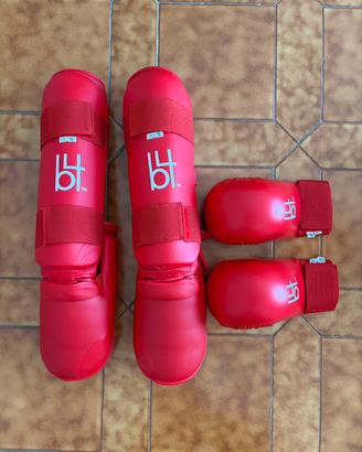 Set protezioni Karate Kumite