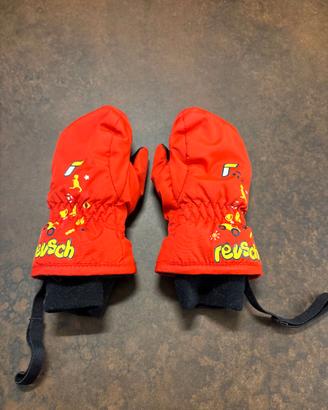 Moffole Reusch bambino rosse