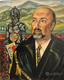 quadro ritratto dell'avvocato F. De Dominici