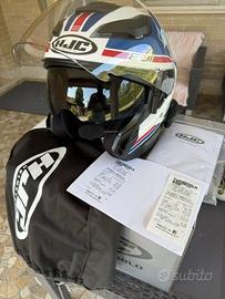 Casco Jet HJC F31 in fibra taglia L + interfono