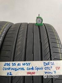 Gomme usate 295 35 21 estive al 80% spedizione