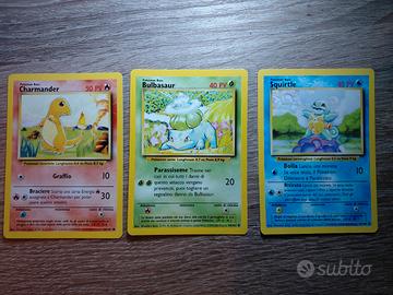 Carte Bulbasaur Charmander Squirtle Unlimited