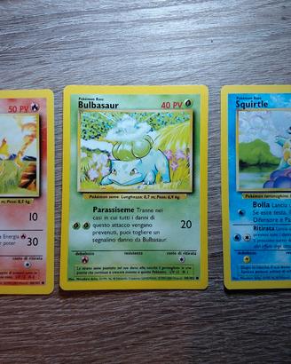 Carte Bulbasaur Charmander Squirtle Unlimited