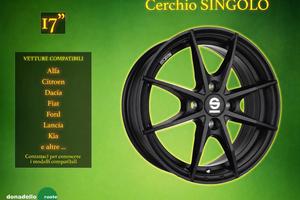 Cerchio in Lega Sparco 17" Ricambio/Scorta