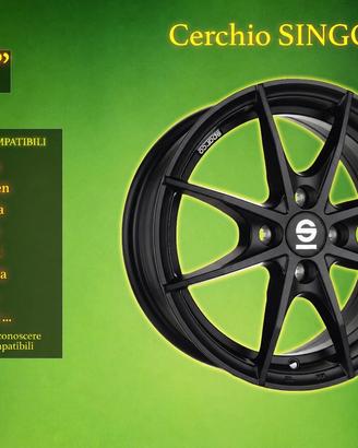 Cerchio in Lega Sparco 17" Ricambio/Scorta