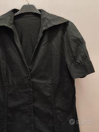 🫐 Camicia a maniche corte total black 🫐