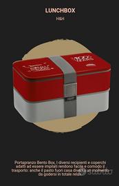 SET LUNCH BOX H&H E BOTTIGLIA TERMICA LIMITED EDIC