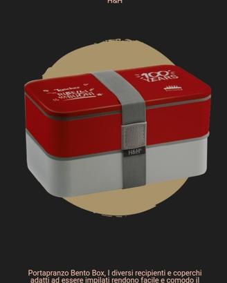 SET LUNCH BOX H&H E BOTTIGLIA TERMICA LIMITED EDIC