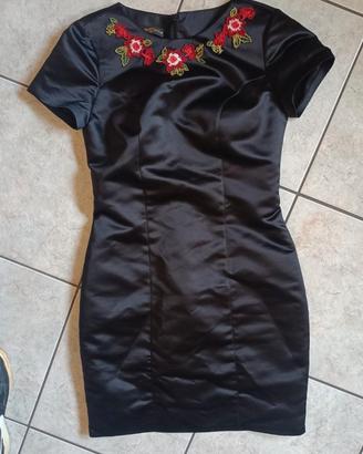 Abito nero Alessia D' Errico Couture nuovo 