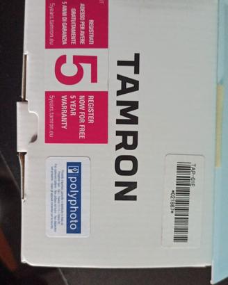 Tap-in per aggiornamento firmware ottiche tamron