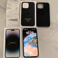 Iphone 14 pro max black 128gb