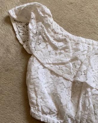 Top #asos #bianco#ricamato #stupendo