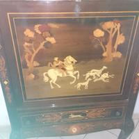 Mobile bar vintage antico