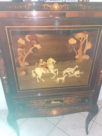 Mobile bar vintage antico