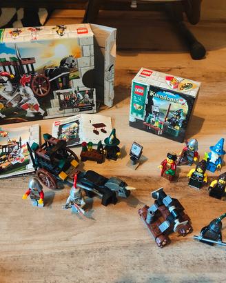 Lego Castle Kingdoms set e minifigure + pannelli