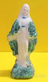 Statua madonna di Lourdes barometrica 18 cm