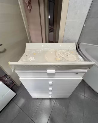 Fasciatoio Cam con cassetti usato