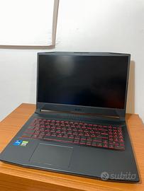 MSI Katana GF66 i7 RTX 3050 RAM 32GB SSD 700GB
