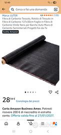 fibra di carbonio vetroresina 