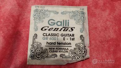 Corde Musicali per Chitarra e Okulele 1980/1990