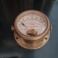 Antico  voltmetro   Chauvin et Arnoux de Paris  da