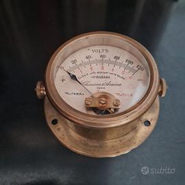 Antico  voltmetro   Chauvin et Arnoux de Paris  da