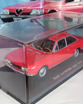 Auto vintage Fiat 124 coupé  Simca 1.100 1 24