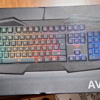 TASTIERA GAMING TRUST GXT 830-RW Avonn