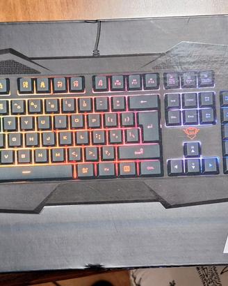 TASTIERA GAMING TRUST GXT 830-RW Avonn